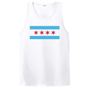 Chicago Flag PosiCharge Competitor Tank