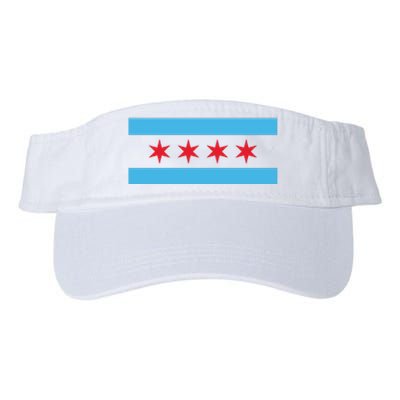 Chicago Flag Valucap Bio-Washed Visor