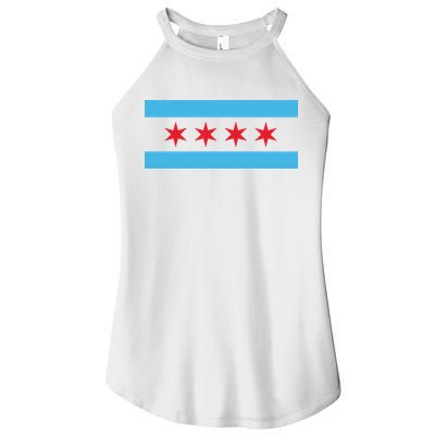 Chicago Flag Women's Perfect Tri Rocker Tank