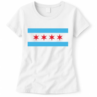 Chicago Flag Womens T-Shirt