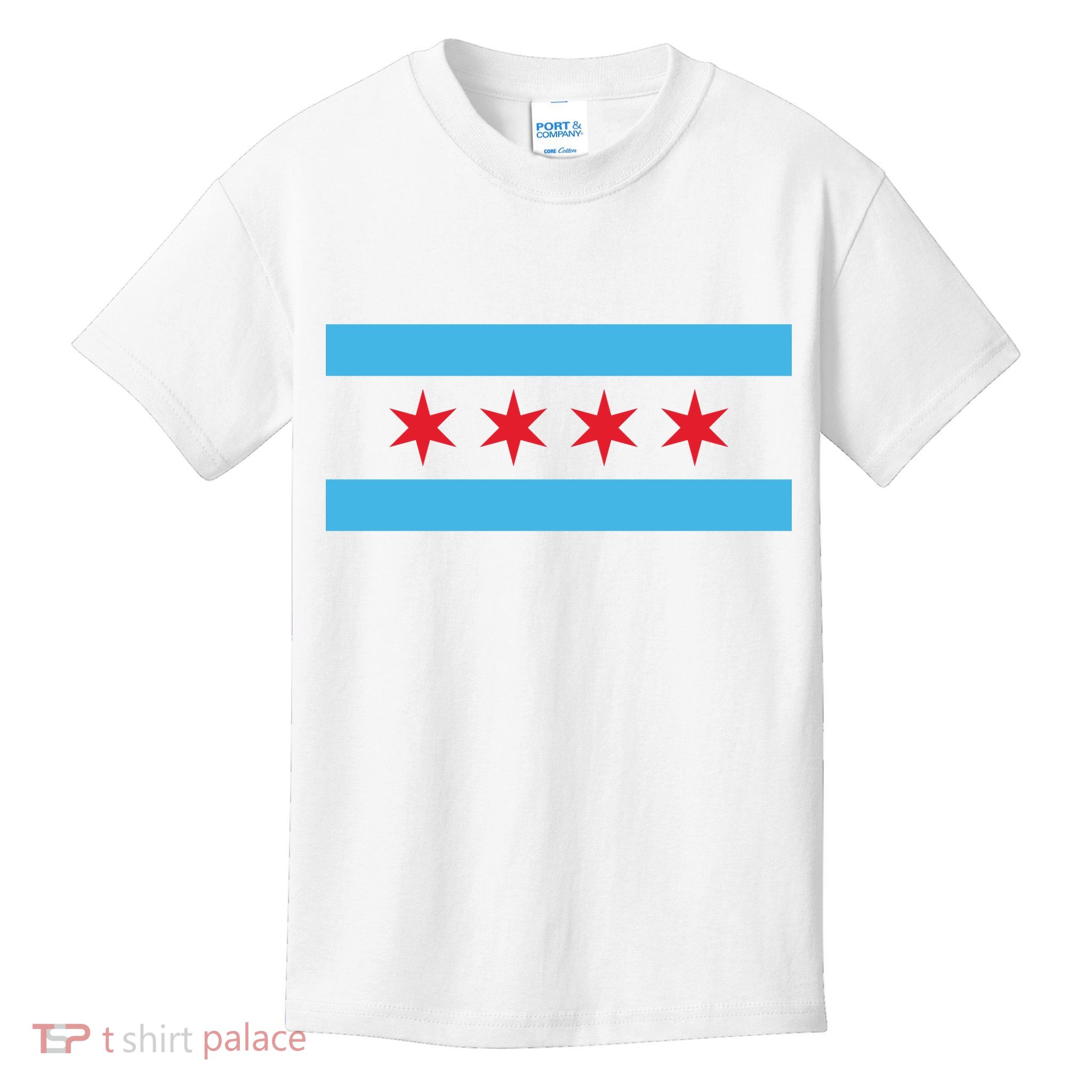 Chicago Flag Kids T-Shirt