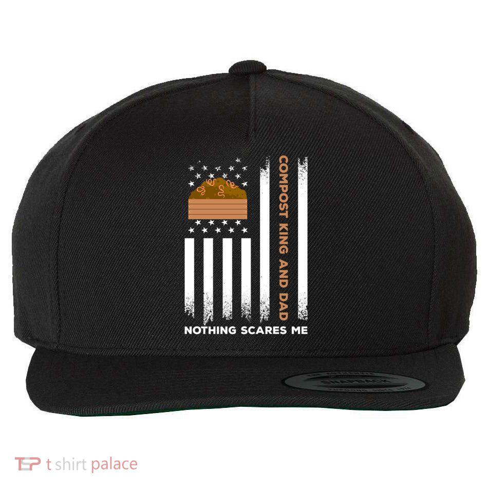 Composting For Compost Gardener Farmer Composting Lover Gift Wool Snapback Cap
