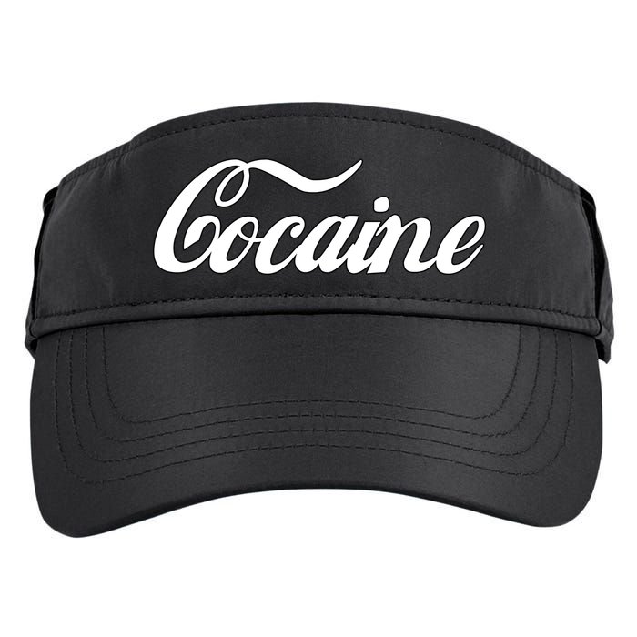 Cocaine Funny Adult Drive Performance Visor