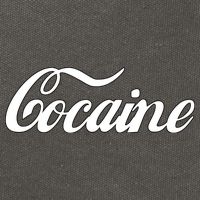 Cocaine Funny Cotton Canvas Backpack