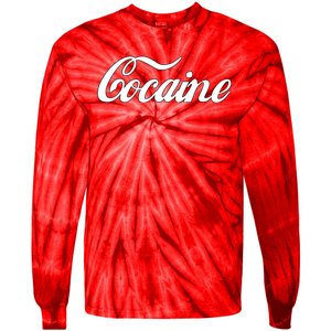 Cocaine Funny Tie-Dye Long Sleeve Shirt