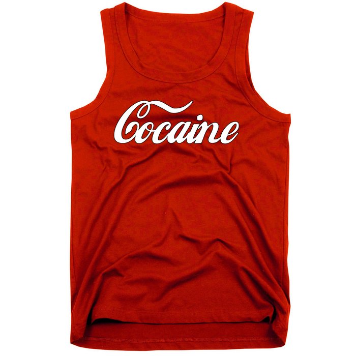 Cocaine Funny Tank Top