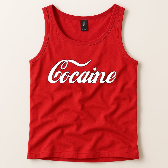 Cocaine Funny Tank Top
