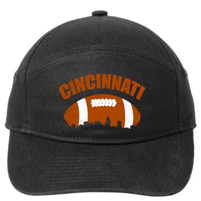 Cincinnati Football 7-Panel Snapback Hat