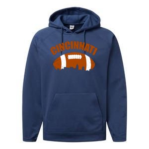 Cincinnati Football Performance Fleece Hoodie