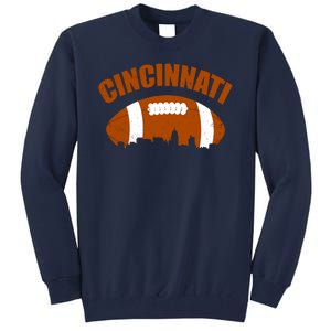 Cincinnati Football Tall Sweatshirt