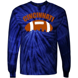 Cincinnati Football Tie-Dye Long Sleeve Shirt