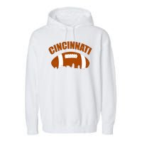 Cincinnati Football Garment-Dyed Fleece Hoodie