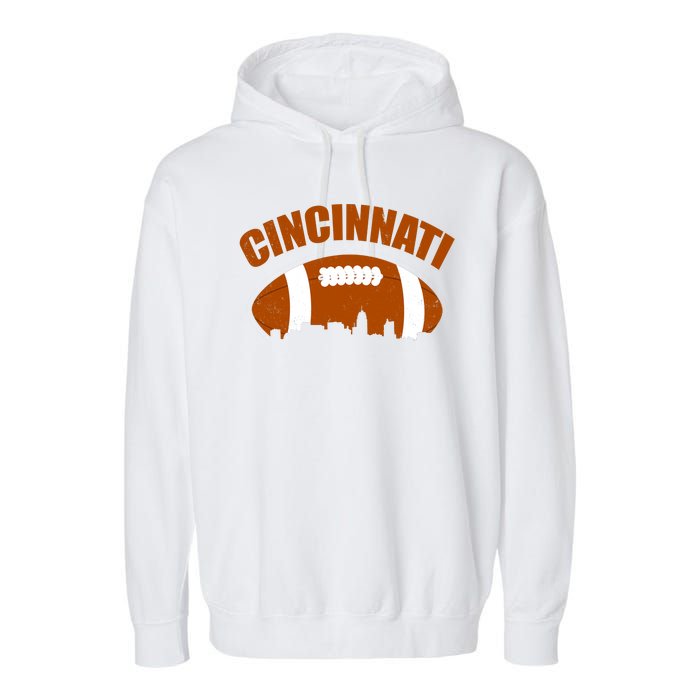 Cincinnati Football Garment-Dyed Fleece Hoodie