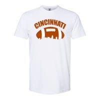 Cincinnati Football Softstyle CVC T-Shirt