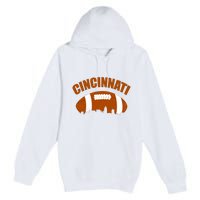 Cincinnati Football Premium Pullover Hoodie