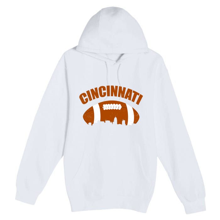 Cincinnati Football Premium Pullover Hoodie