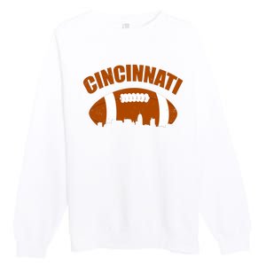 Cincinnati Football Premium Crewneck Sweatshirt