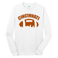 Cincinnati Football Tall Long Sleeve T-Shirt