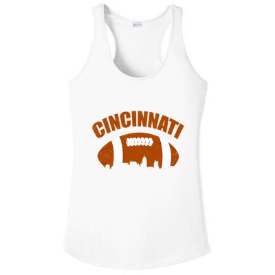 Cincinnati Football Ladies PosiCharge Competitor Racerback Tank