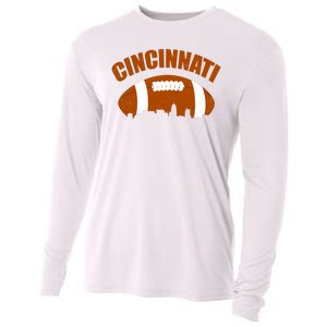 Cincinnati Football Cooling Performance Long Sleeve Crew