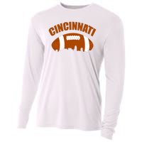 Cincinnati Football Cooling Performance Long Sleeve Crew