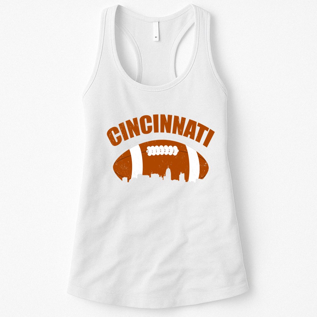 Cincinnati Football Womens Tank Top