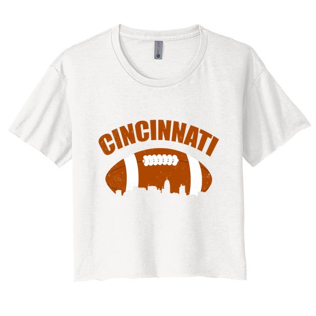 Cincinnati Football Crop Top