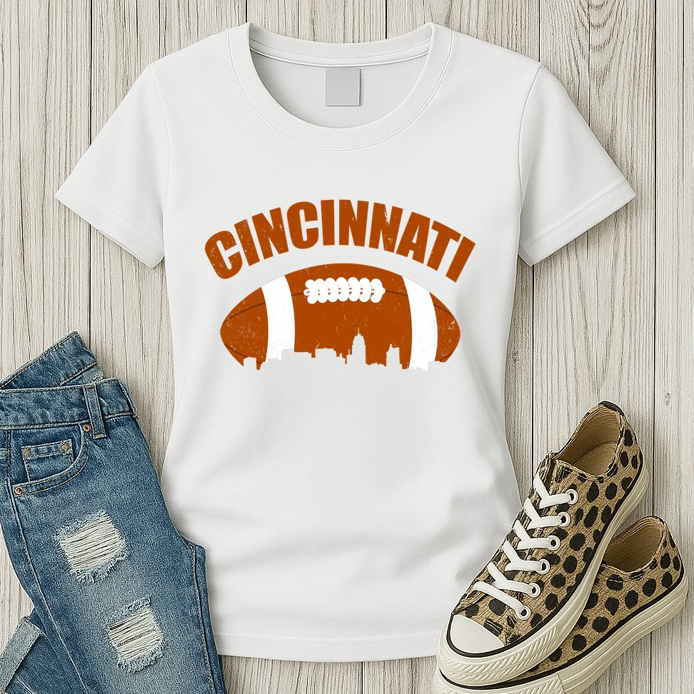 Cincinnati Football Womens T-Shirt