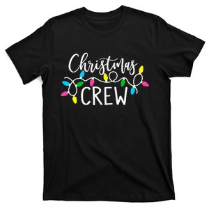 cute family christmas crew matching pajama s lights   T-Shirt