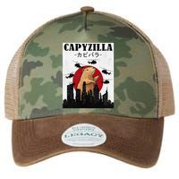 Capybara Funny Capybara Rodent Capyzilla Funny Legacy Tie Dye Trucker Hat