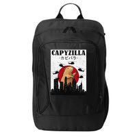 Capybara Funny Capybara Rodent Capyzilla Funny City Backpack