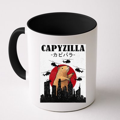 Capybara Funny Capybara Rodent Capyzilla Funny Mug