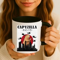 Capybara Funny Capybara Rodent Capyzilla Funny Mug