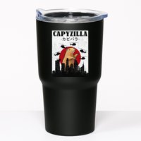 Capybara Funny Capybara Rodent Capyzilla Funny Tumbler