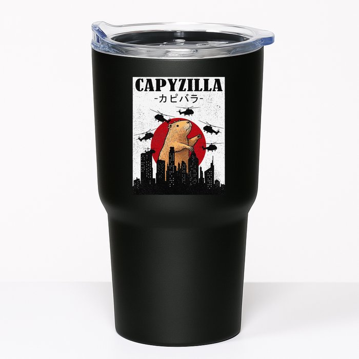 Capybara Funny Capybara Rodent Capyzilla Funny Tumbler