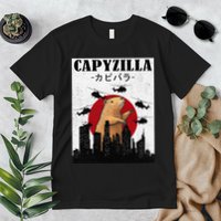 Capybara Funny Capybara Rodent Capyzilla Funny Premium T-Shirt