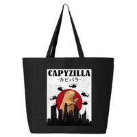 Capybara Funny Capybara Rodent Capyzilla Funny 25L Jumbo Tote
