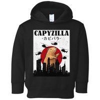 Capybara Funny Capybara Rodent Capyzilla Funny Toddler Hoodie