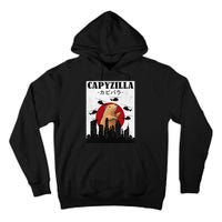 Capybara Funny Capybara Rodent Capyzilla Funny Tall Hoodie