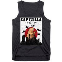 Capybara Funny Capybara Rodent Capyzilla Funny Tank Top