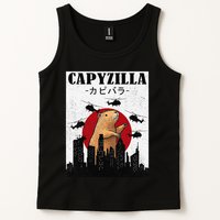 Capybara Funny Capybara Rodent Capyzilla Funny Tank Top