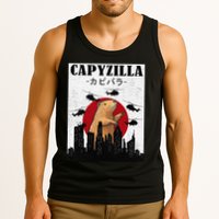 Capybara Funny Capybara Rodent Capyzilla Funny Tank Top