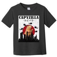 Capybara Funny Capybara Rodent Capyzilla Funny Toddler T-Shirt