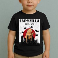 Capybara Funny Capybara Rodent Capyzilla Funny Toddler T-Shirt