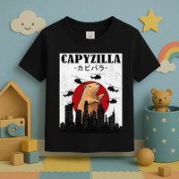 Capybara Funny Capybara Rodent Capyzilla Funny Toddler T-Shirt