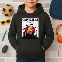 Capybara Funny Capybara Rodent Capyzilla Funny Kids Hoodie