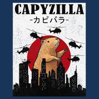 Capybara Funny Capybara Rodent Capyzilla Funny Infant Baby Jersey Bodysuit