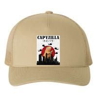 Capybara Funny Capybara Rodent Capyzilla Funny Yupoong Adult 5-Panel Trucker Hat
