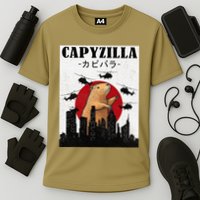 Capybara Funny Capybara Rodent Capyzilla Funny Performance Shirt