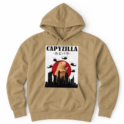 Capybara Funny Capybara Rodent Capyzilla Funny Hoodie
